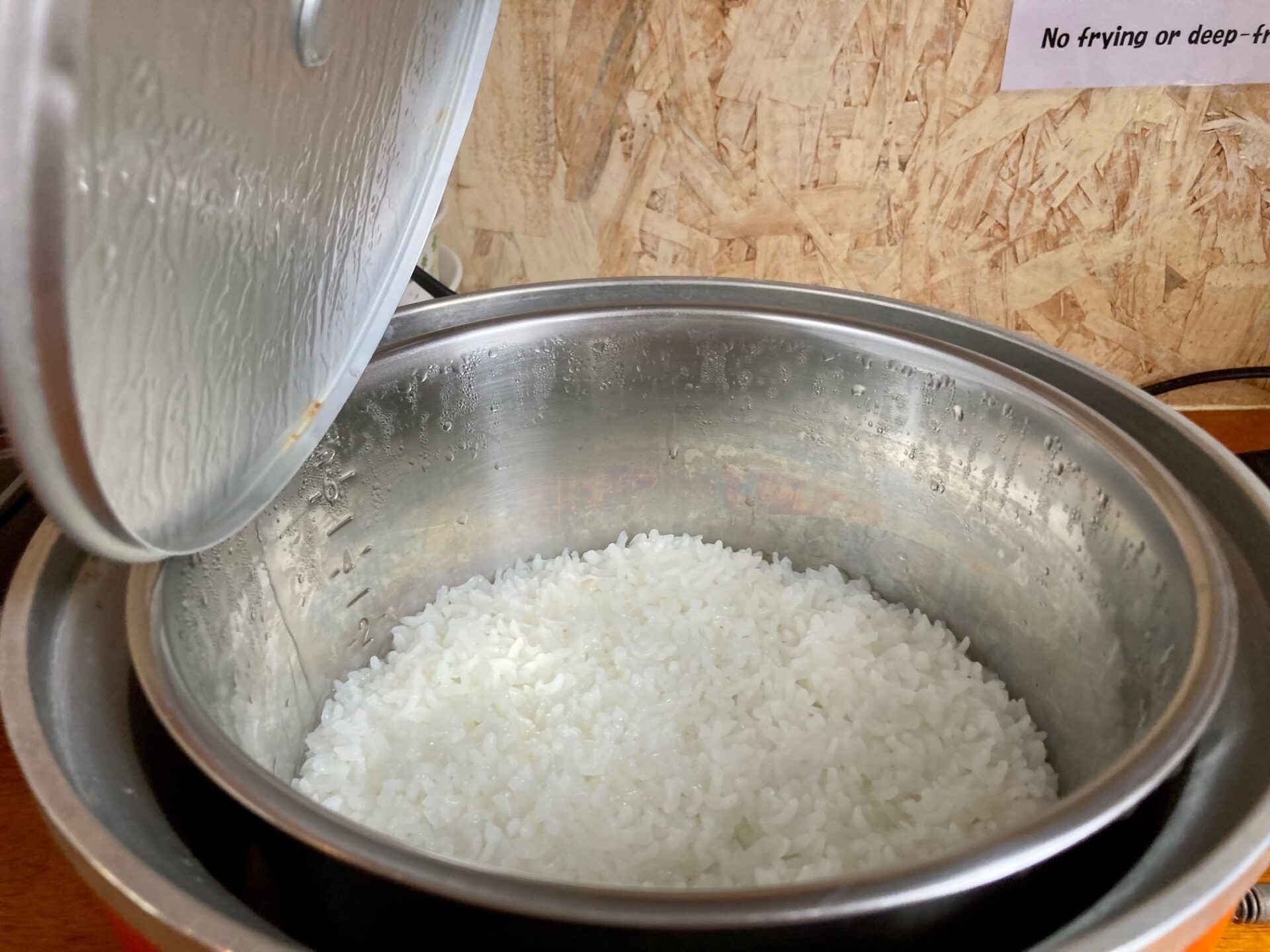 大同電鍋でお米を炊く方法(じろう流)。