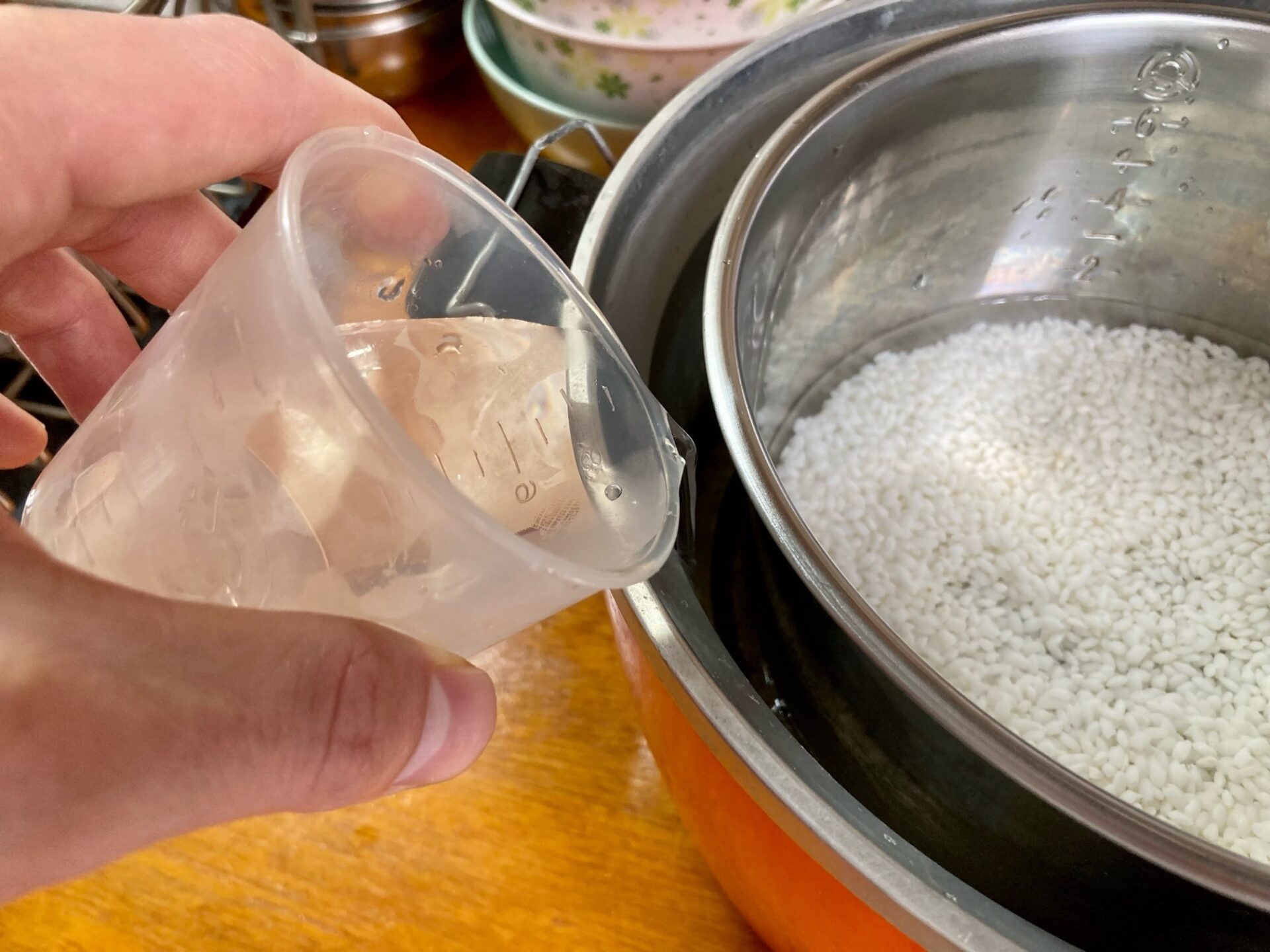 大同電鍋でお米を炊く方法(じろう流)。
