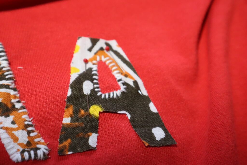 Tシャツを刺し子で野球ユニフォームっぽくする方法・アイデア