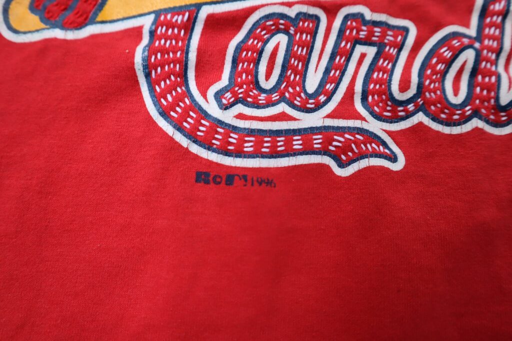 Tシャツを刺し子で野球ユニフォームっぽくする方法・アイデア
