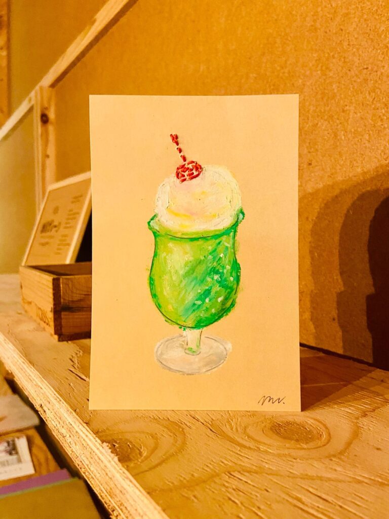 塗り絵×刺し子